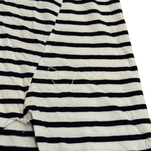 Frank & Eileen Black White Stripe Tee Lab Tank Capsule Comfort Coastal Size S - Picture 6 of 11